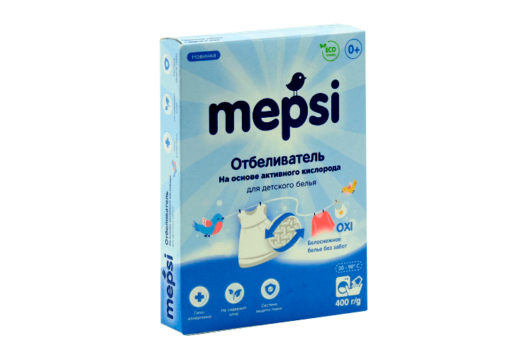 Отбеливатель MEPSI д/детского белья кислородный 400 г
