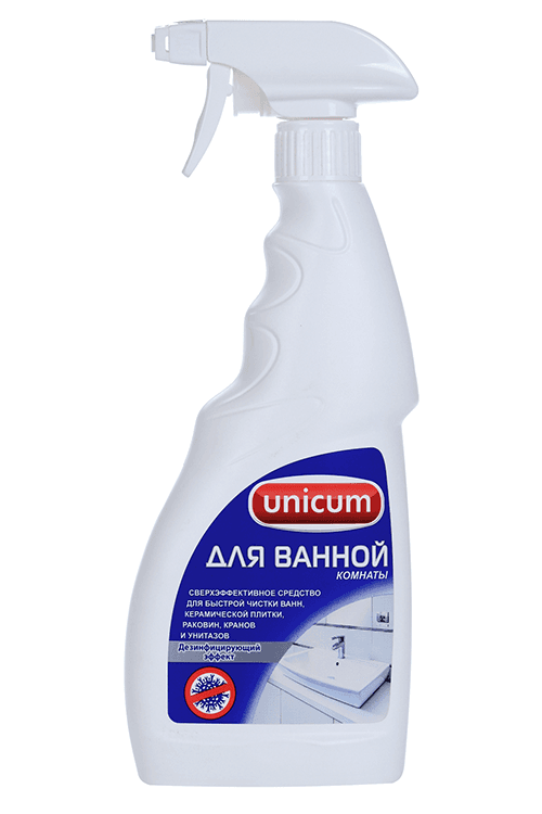 Средство UNICUM д/чистки ванной комнаты 500 мл