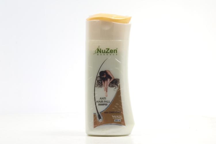 Шампунь-кондиционер Nuzen Herbals Gold укрепляющий/против выпадения волос, 200 мл